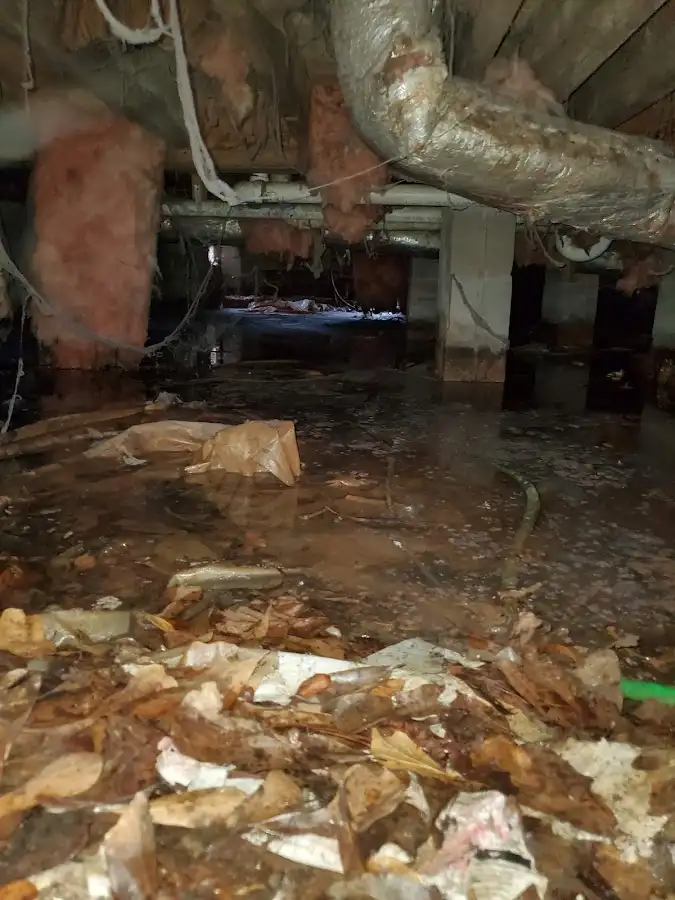 Crawl space flood assessment for Leak Detection & Repair in Amity