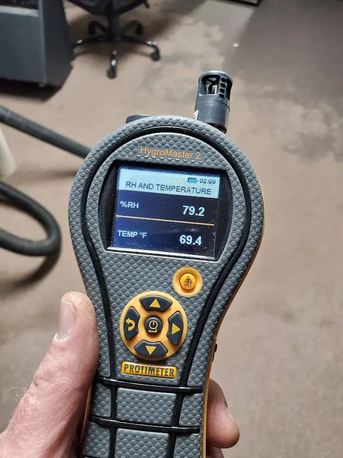 Moisture meter humidity assessment for Mold Remediation & Removal in Amity